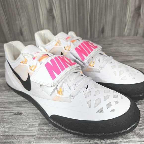 Nike Zoom Rotational6White/Black Track & Field Throwing Shoes-Men’s Size 10.5NEW
